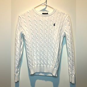 POLO RALPH LAUREN White Sweater